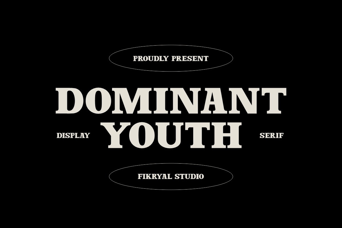Шрифт Dominant Youth