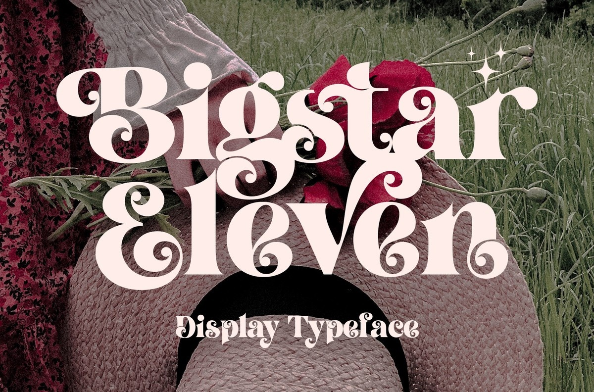 Шрифт Bigstar Eleven