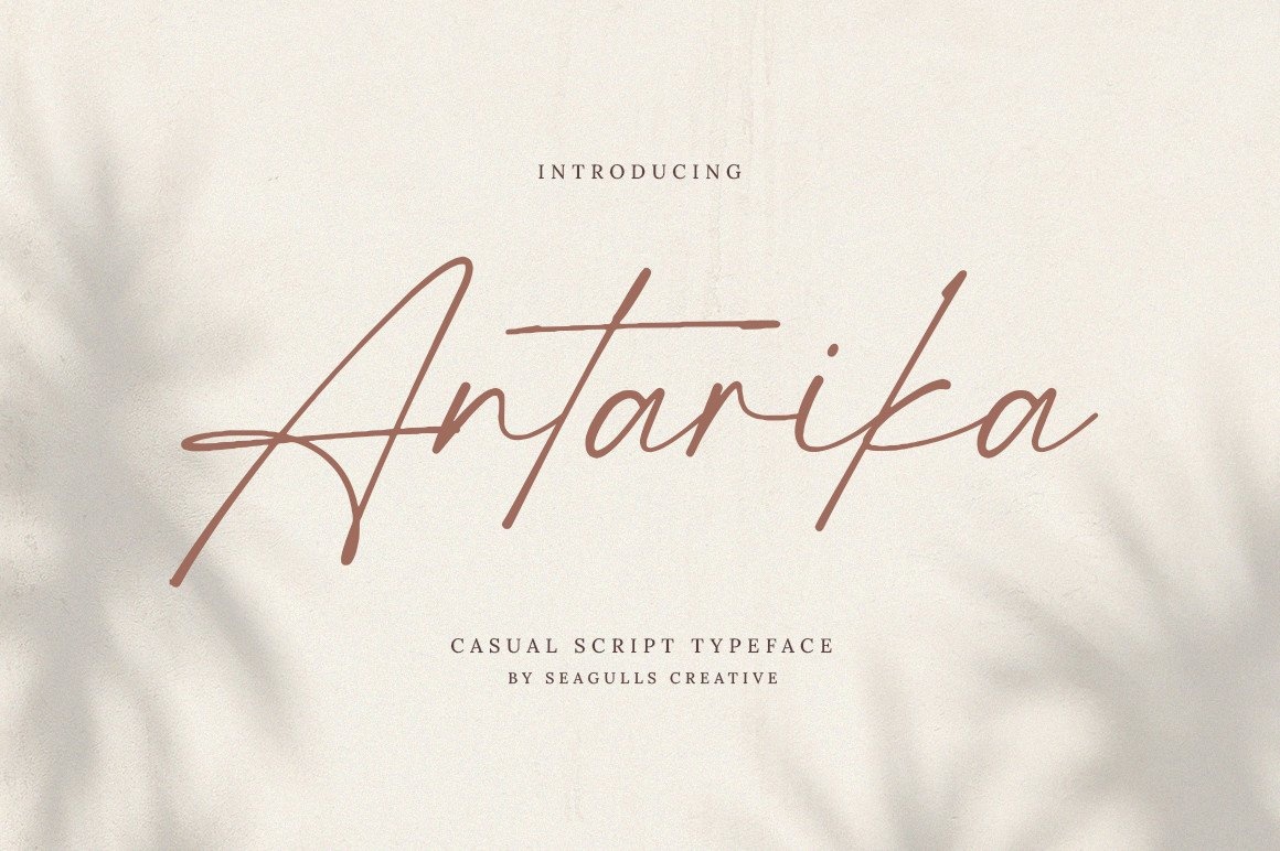 Шрифт Antarika