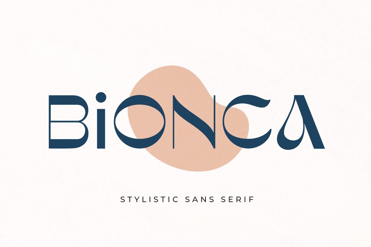 Шрифт Bionca