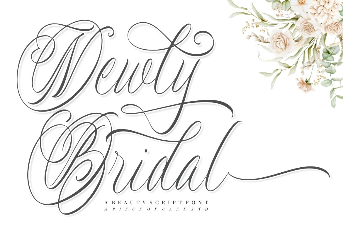 Шрифт Newly Bridal