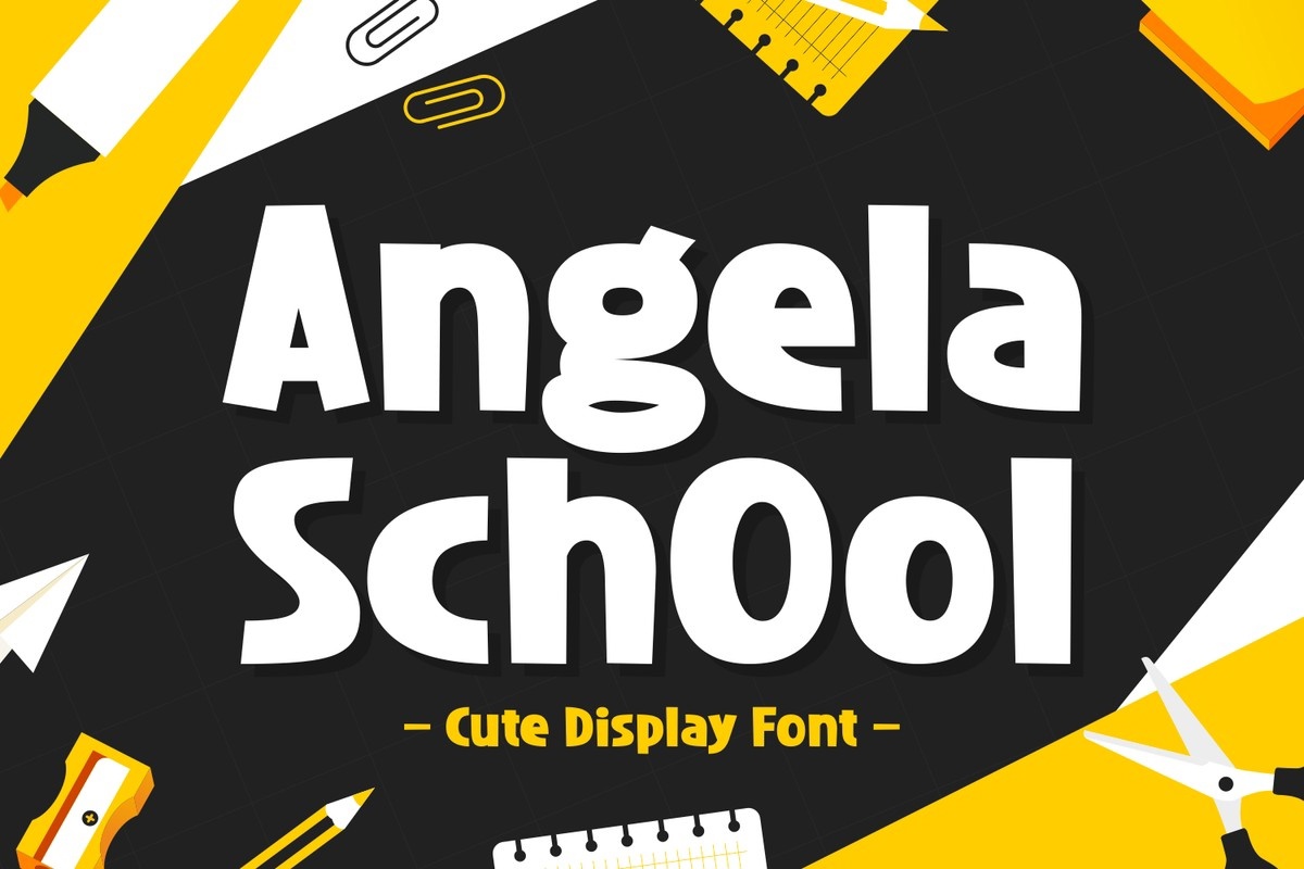 Шрифт Angela School