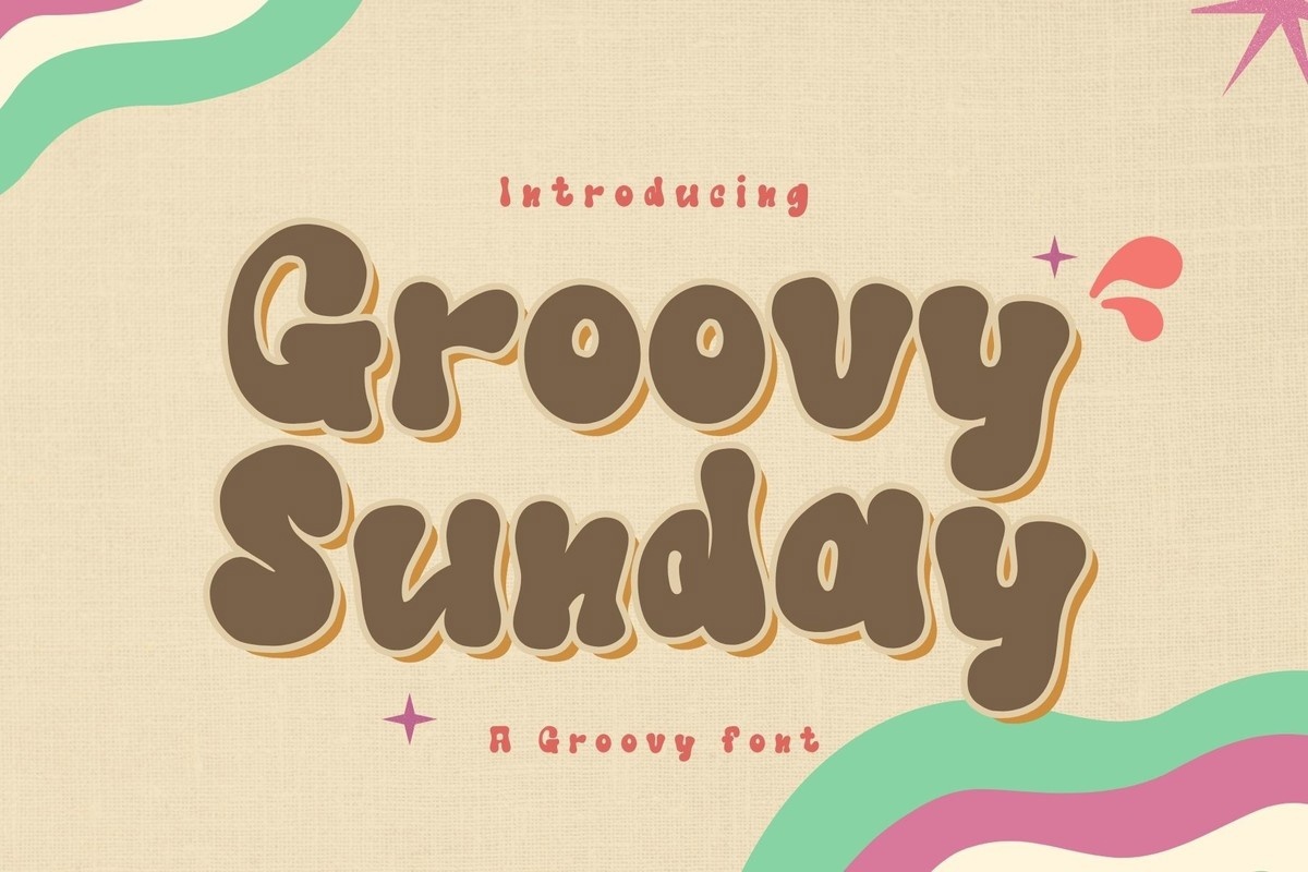 Шрифт Groovy Sunday