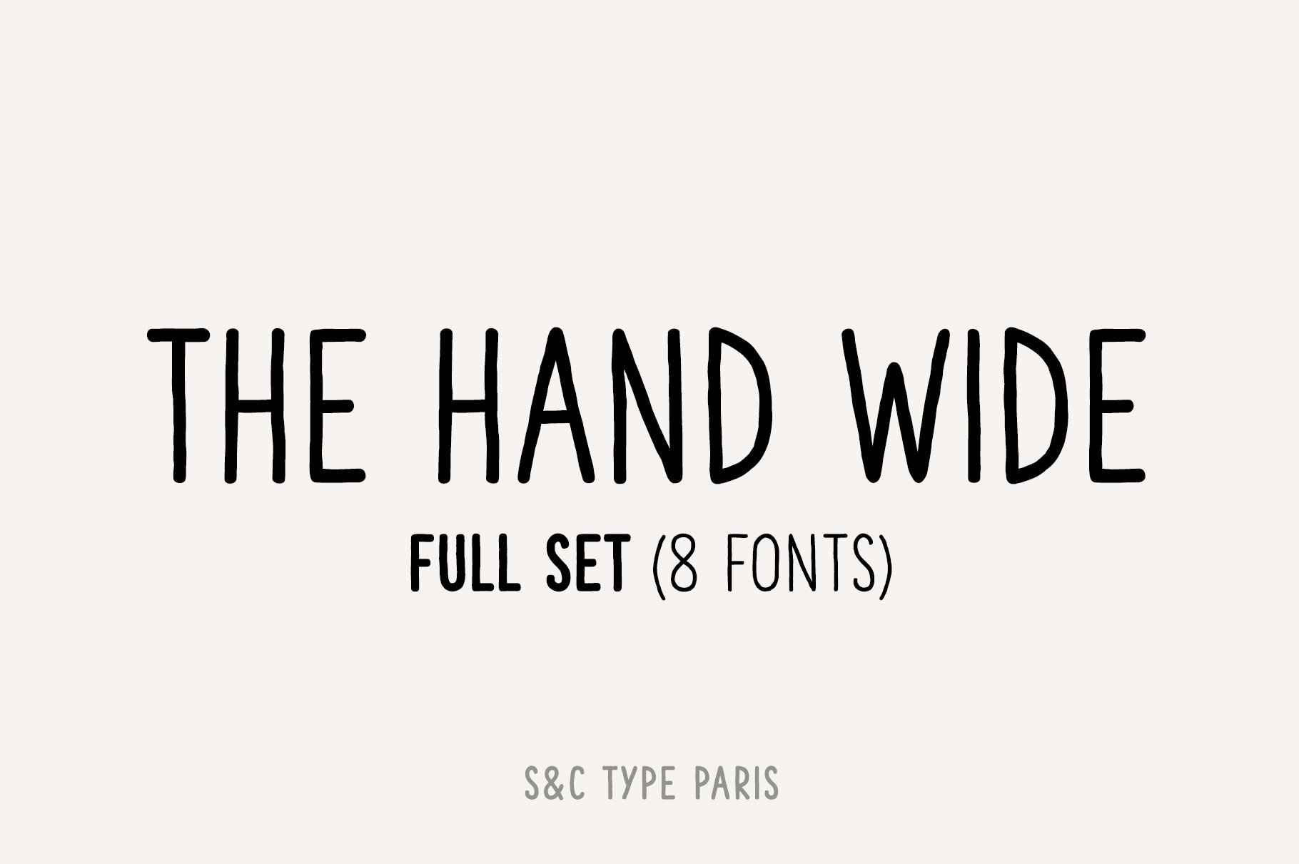 The Hand Wide