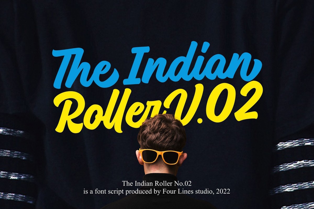 Шрифт Indian Roller V.02
