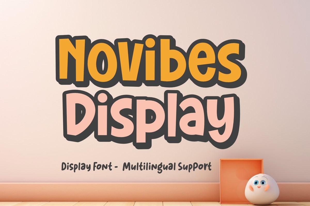 Шрифт Novibes Display