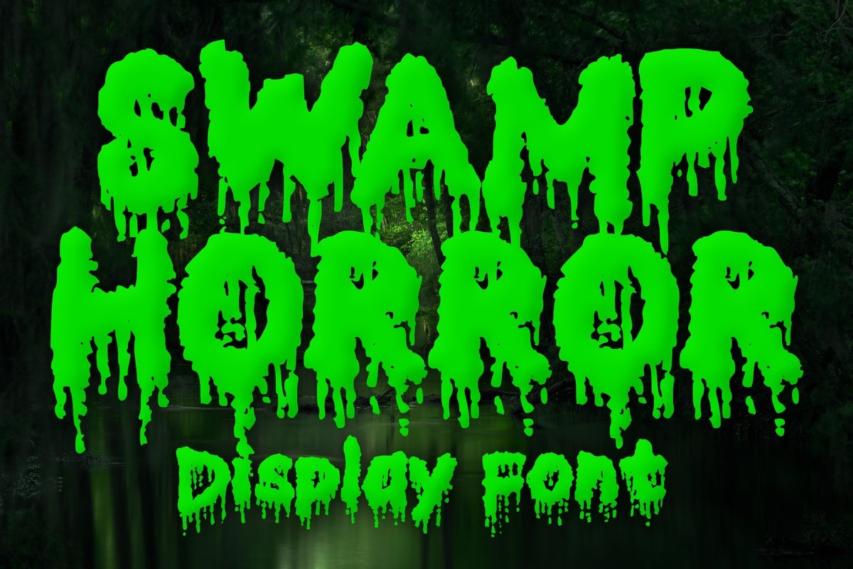 Шрифт Swamp Horror