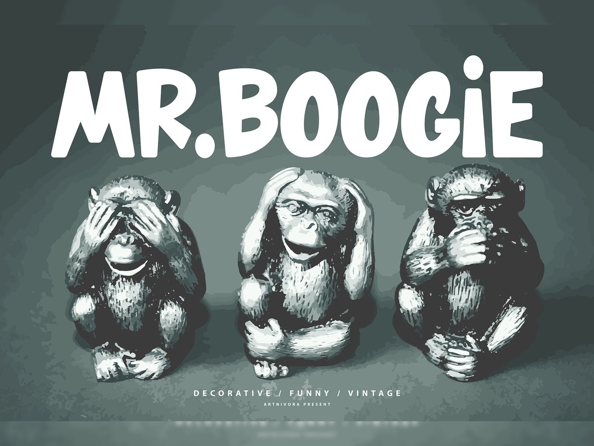 Шрифт Mr. Boogie