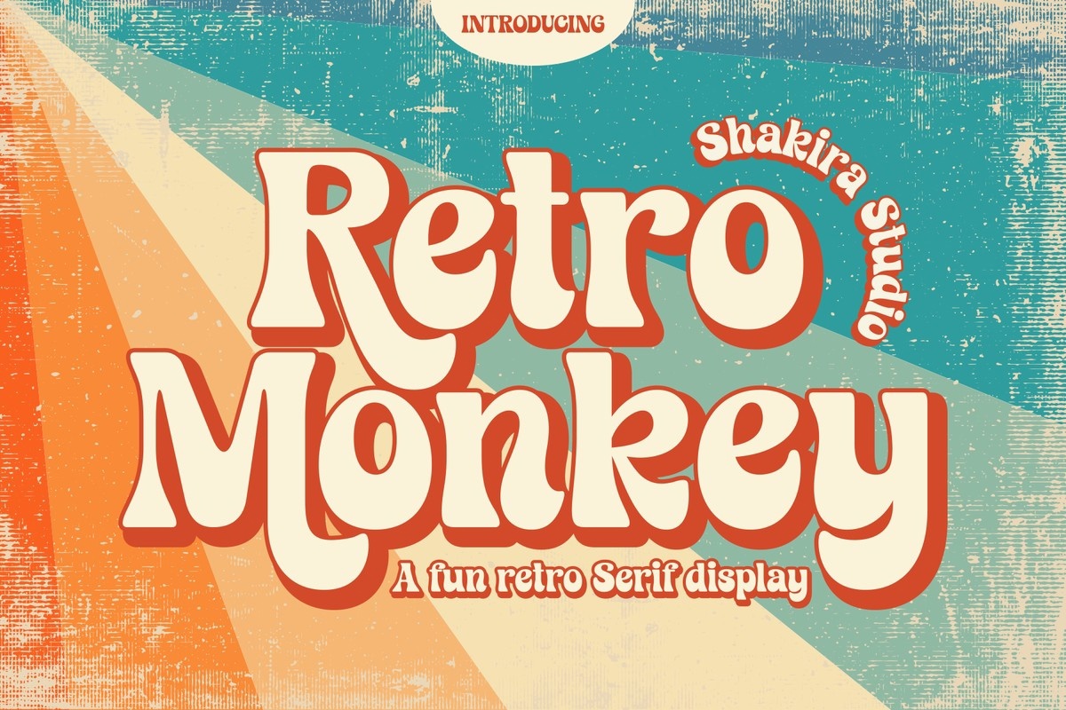 Шрифт Retro Monkey