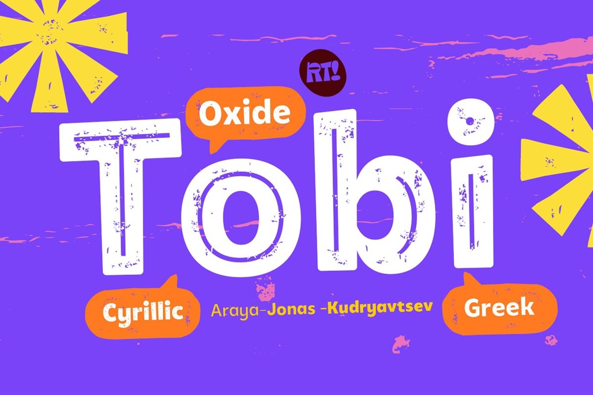 Шрифт Tobi Oxide
