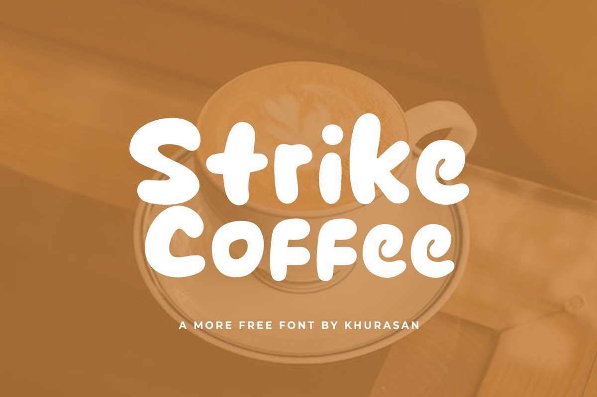 Шрифт Strike Coffee