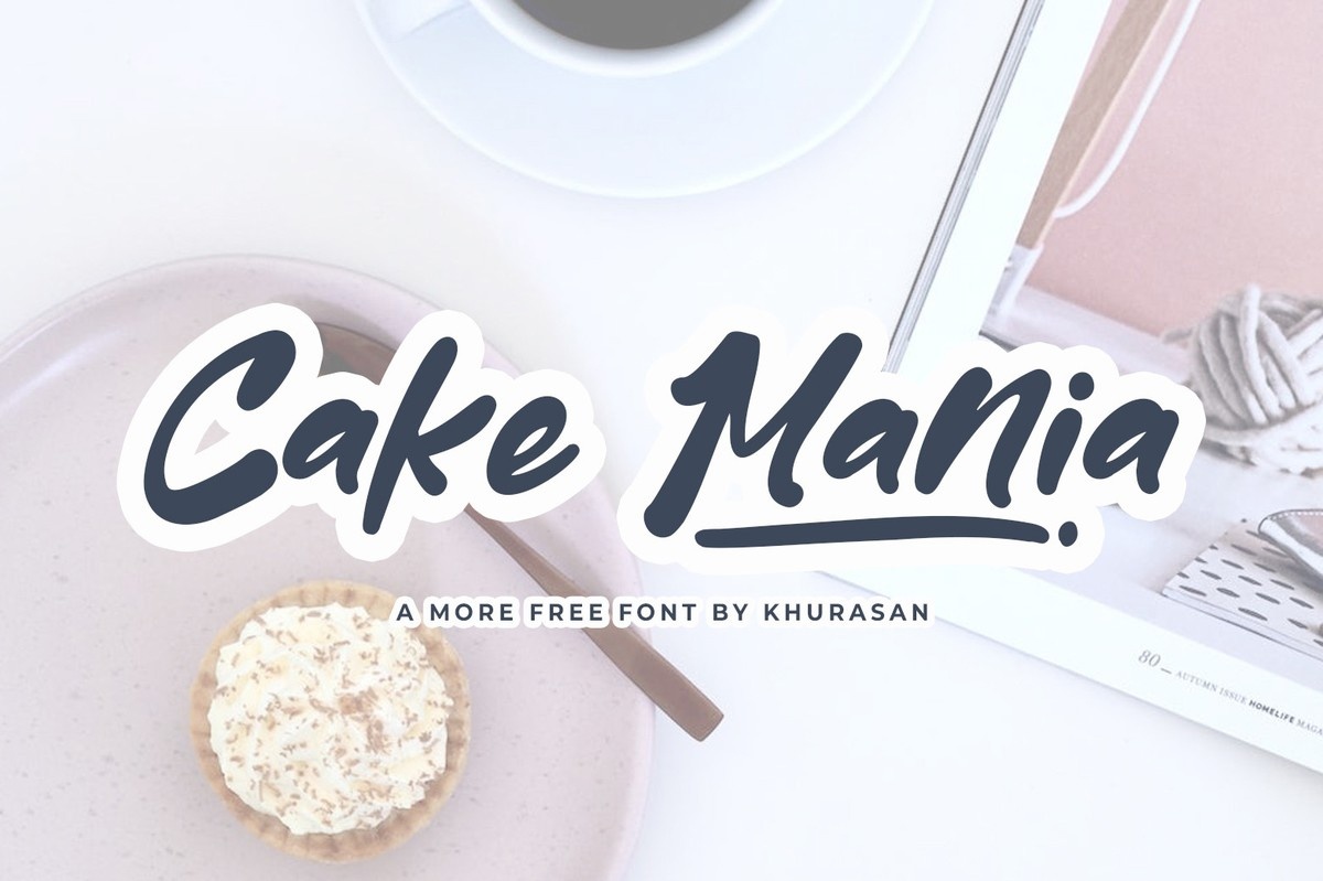 Шрифт Cake Mania