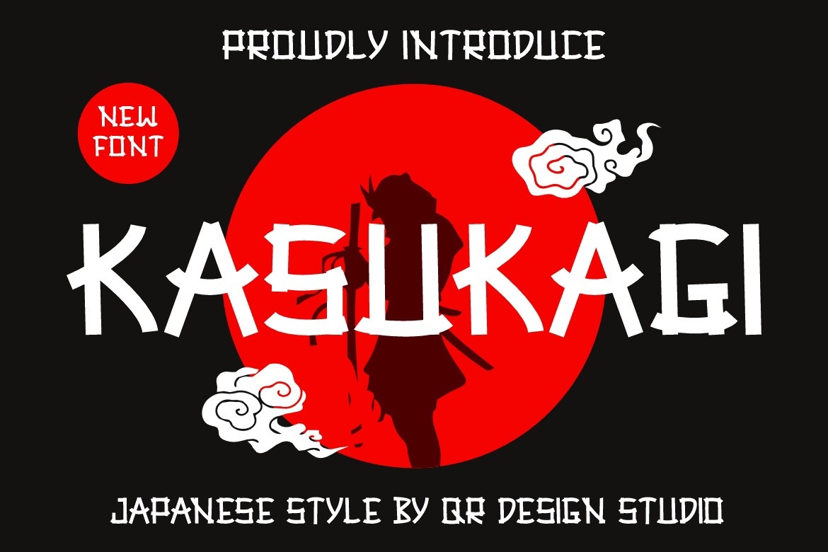 Шрифт Kasukagi