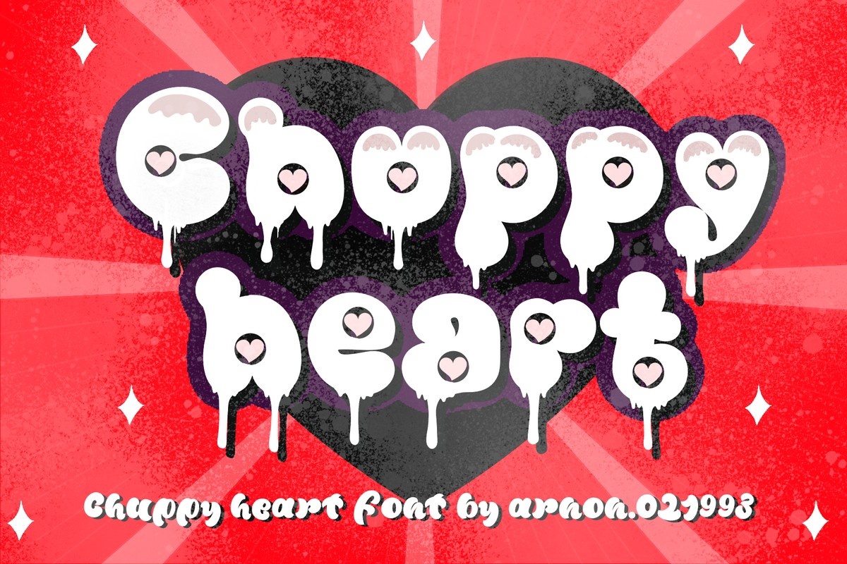 Шрифт Chuppy Heart