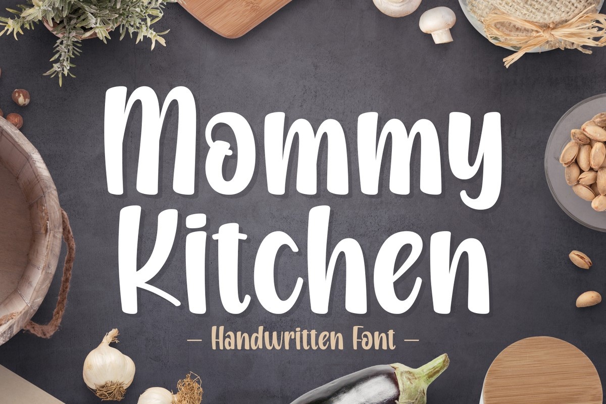 Шрифт Mommy Kitchen