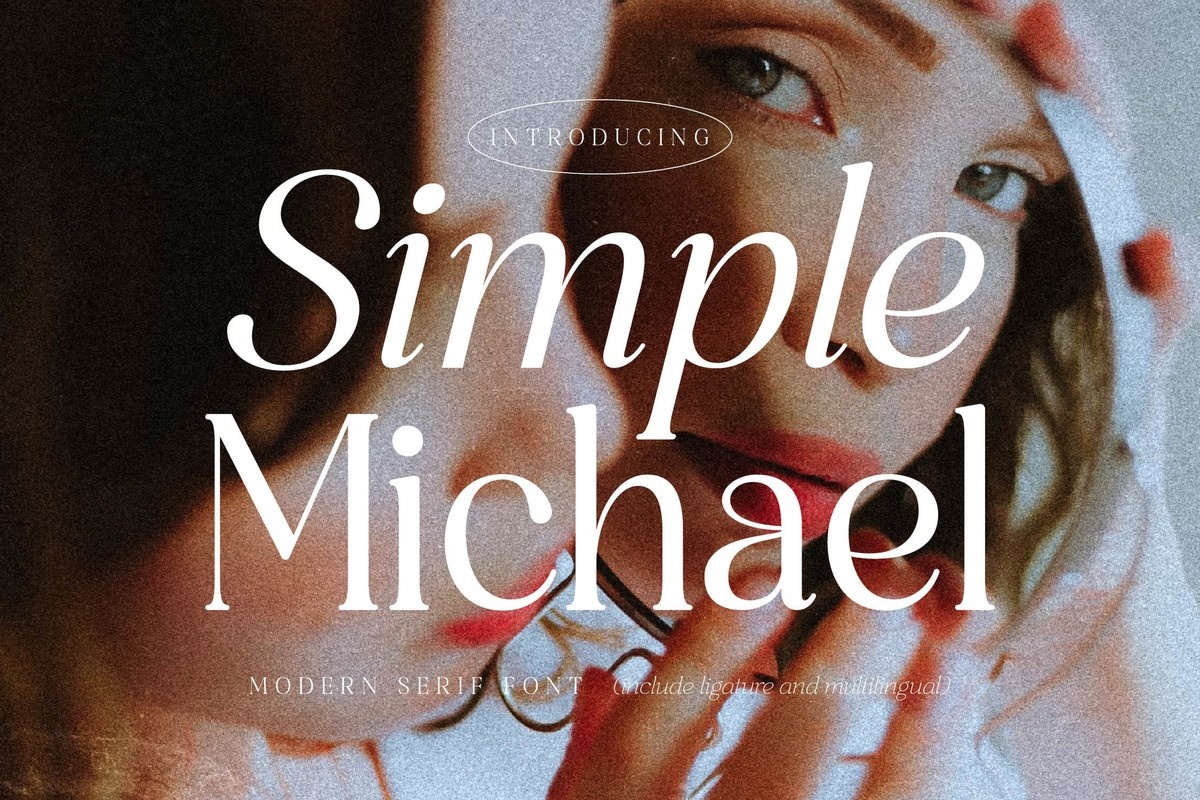 Шрифт Simple Michael