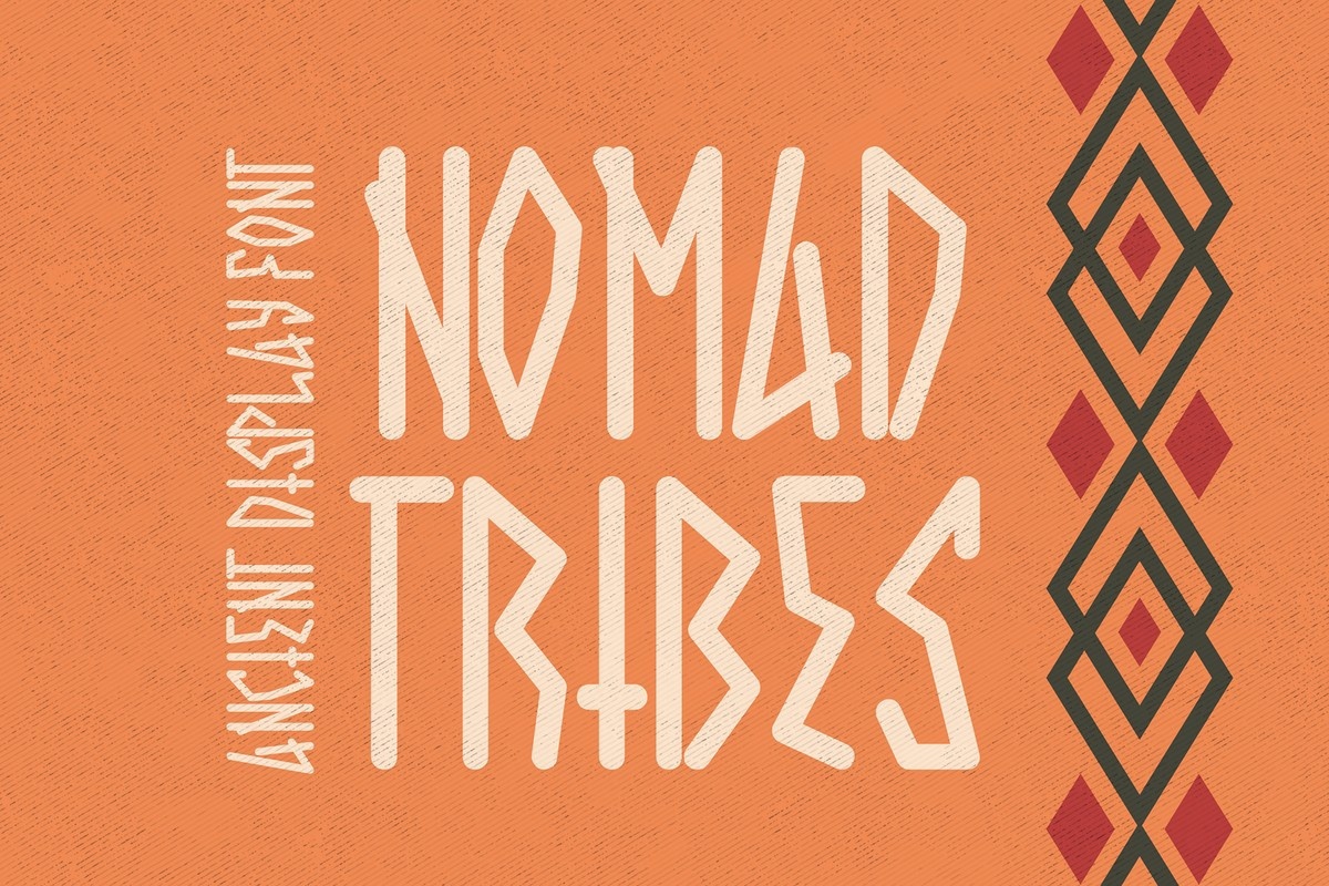 Шрифт Nomad Tribes