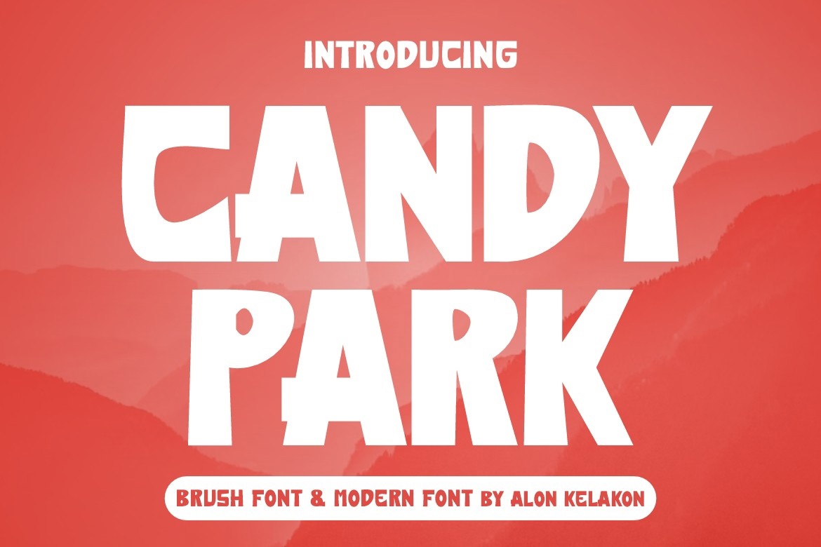 Шрифт Candy Park