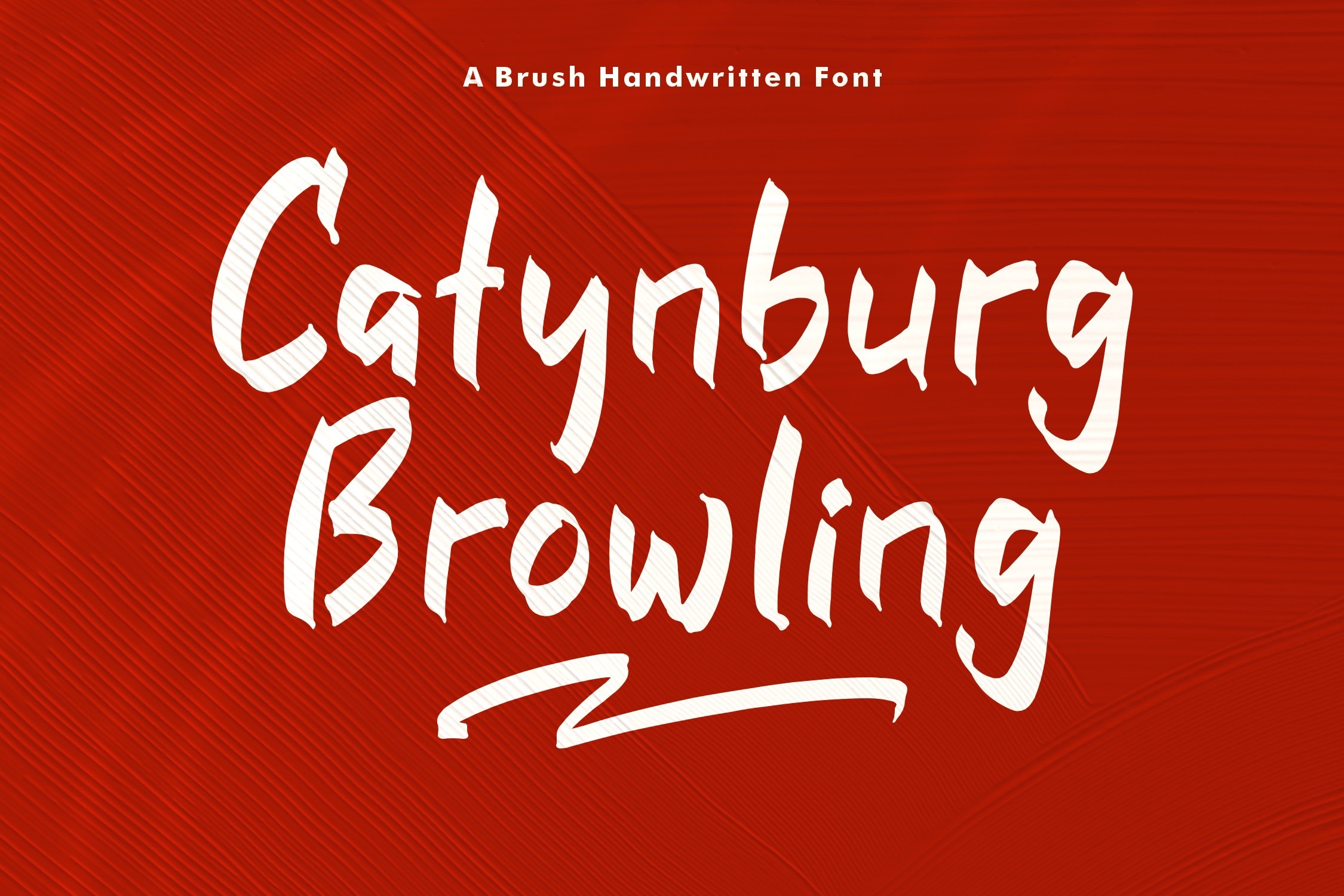 Шрифт Catynburg Browling