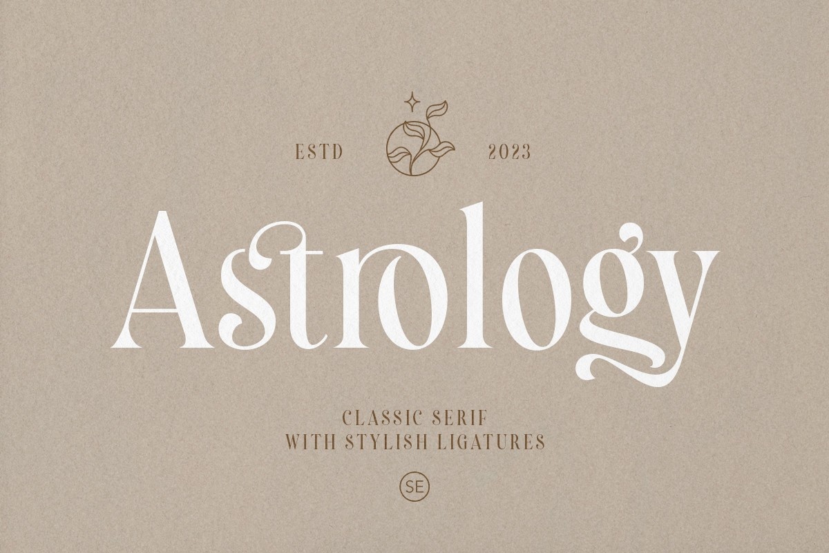 Шрифт Astrology