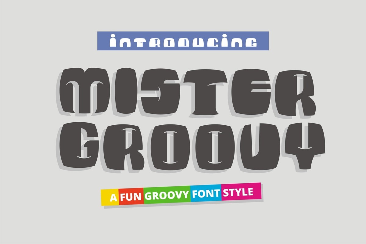 Шрифт Mister Groovy