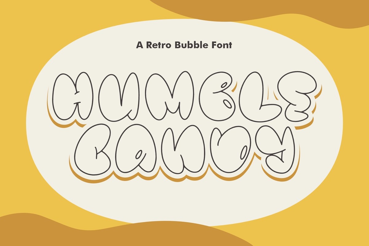 Шрифт Humble Candy