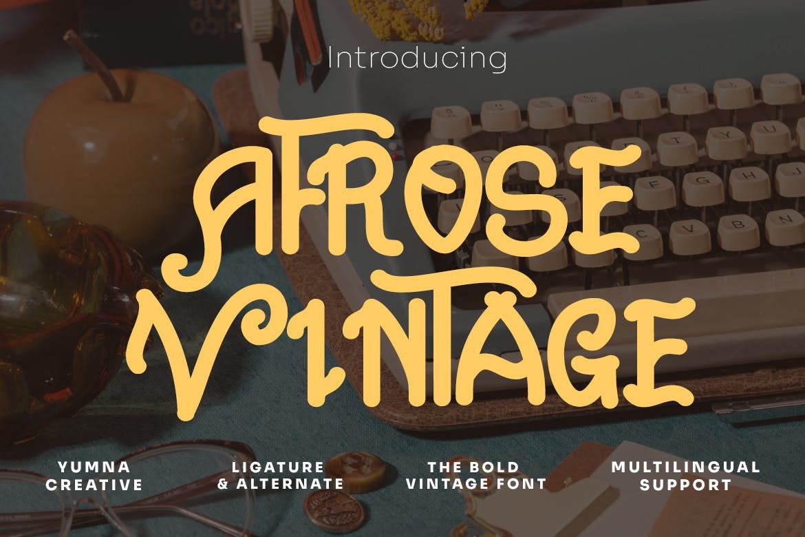Шрифт Afrose Vintage