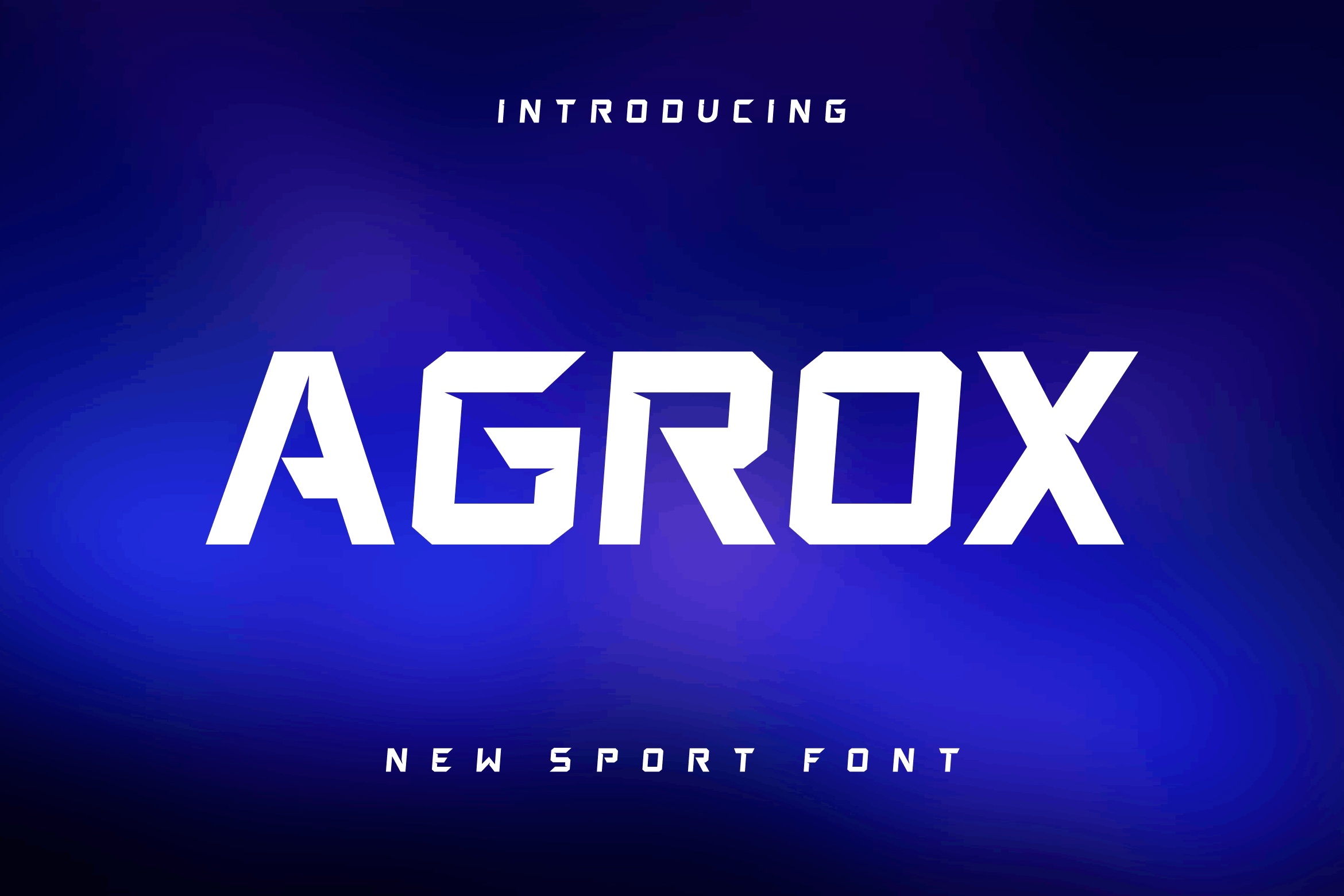 Шрифт Agrox