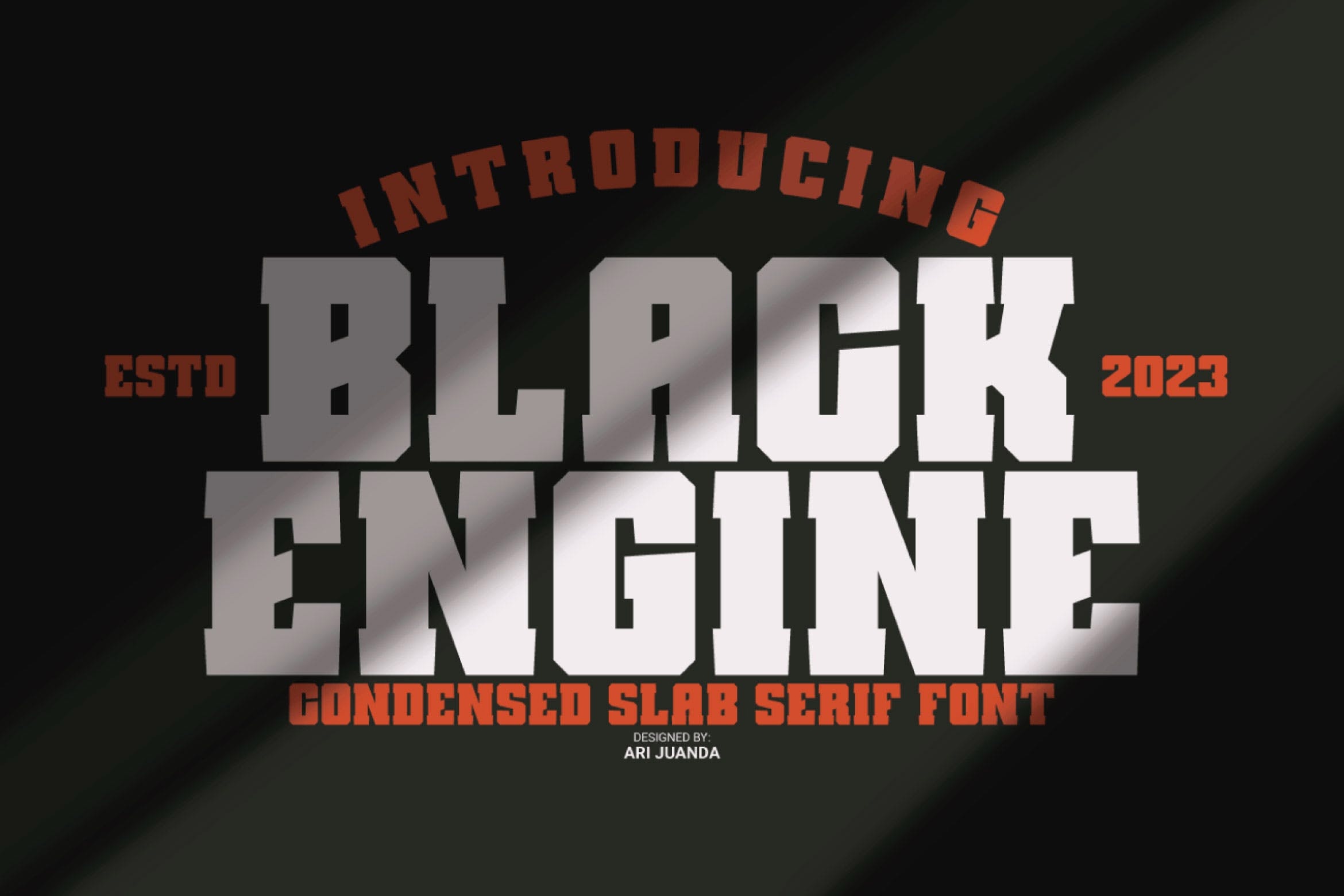 Шрифт Black Engine