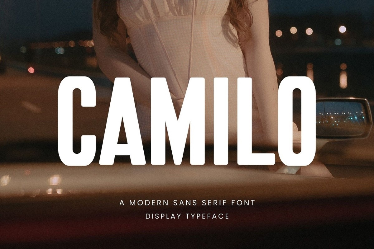 Шрифт Camilo