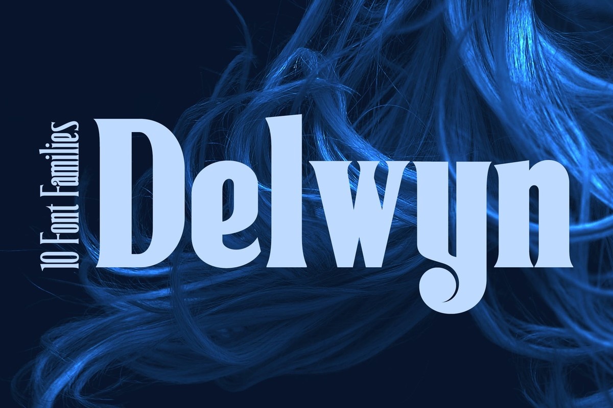 Шрифт Delwyn