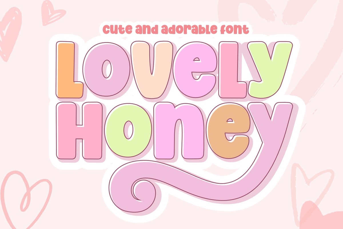 Шрифт Lovely Honey