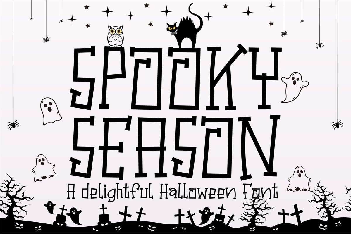 Шрифт Spooky Season