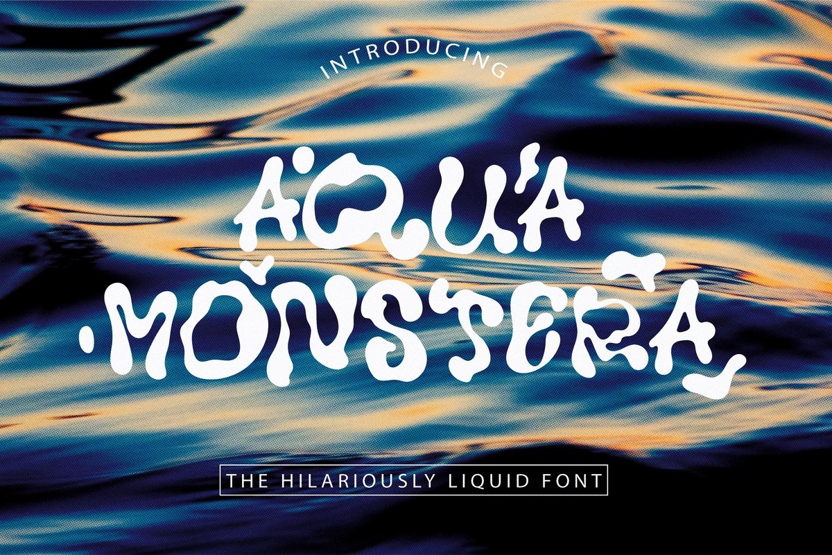 Aqua Monstera