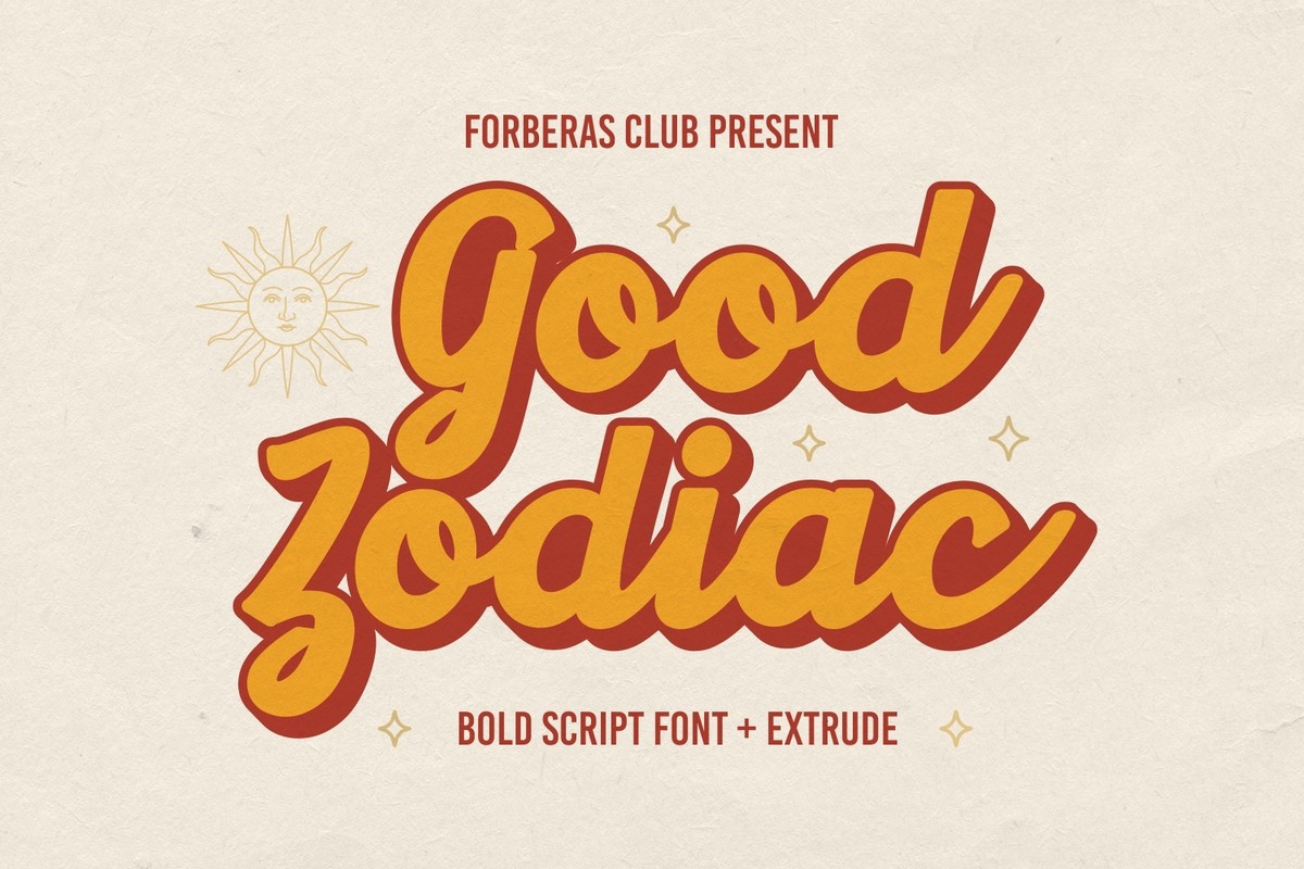Шрифт Good Zodiac