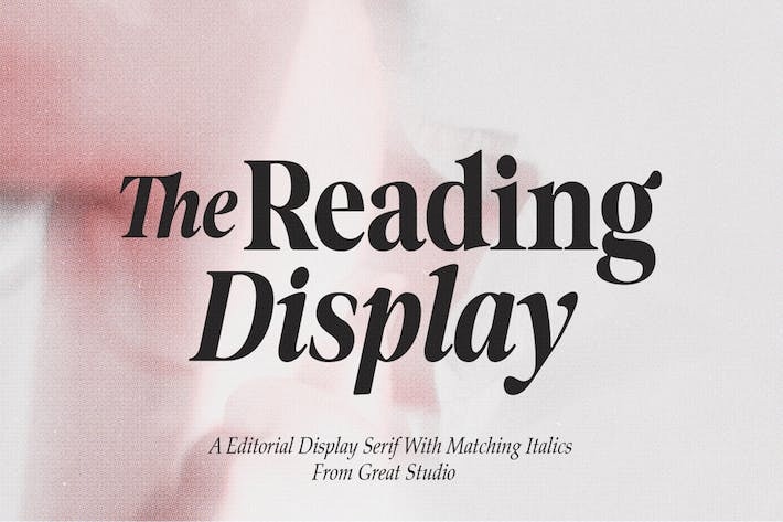 Шрифт The Reading Display