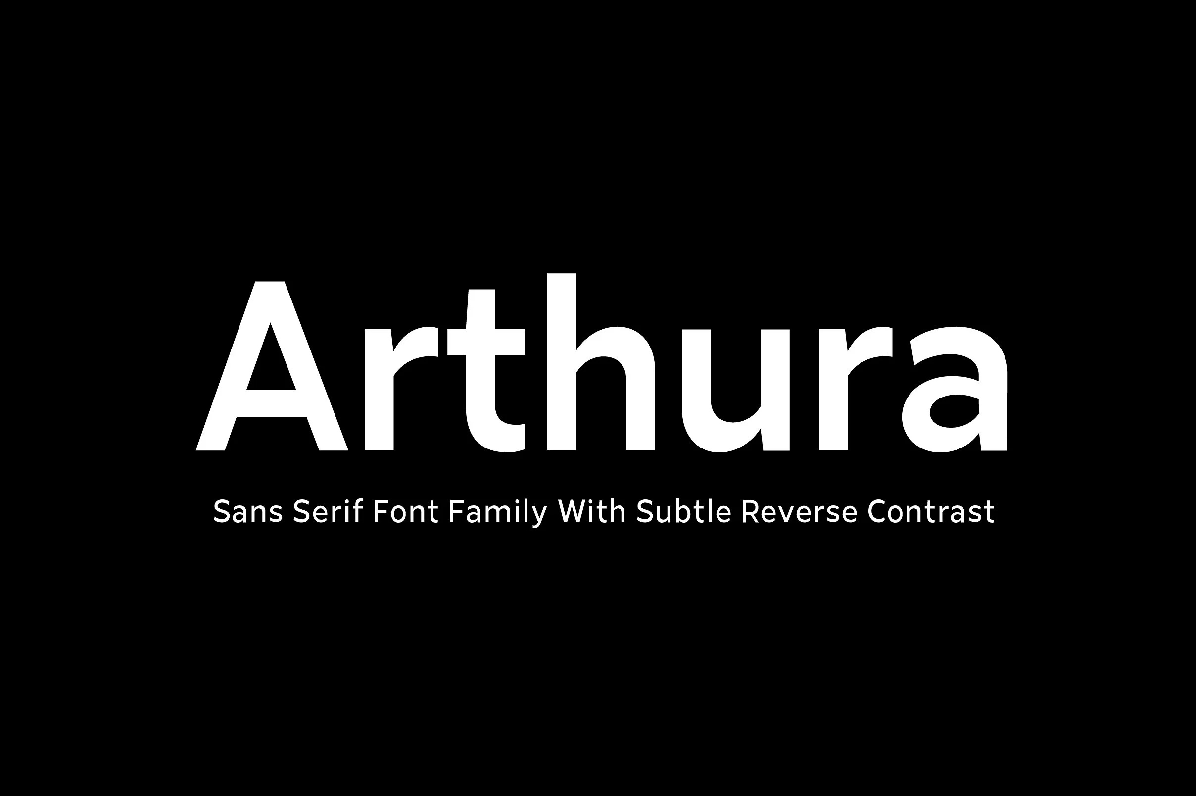 Шрифт Arthura