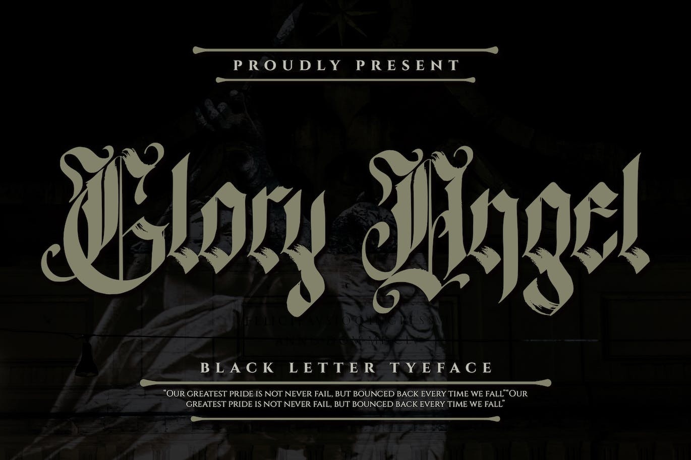 Шрифт Glory Angel