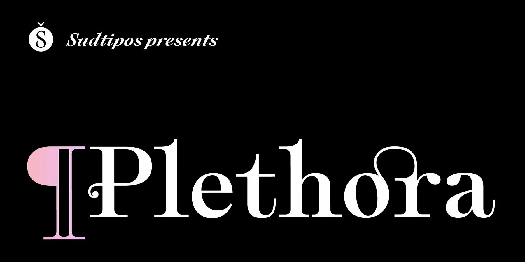 Шрифт Plethora