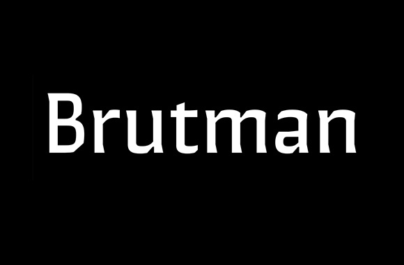 Шрифт Brutman
