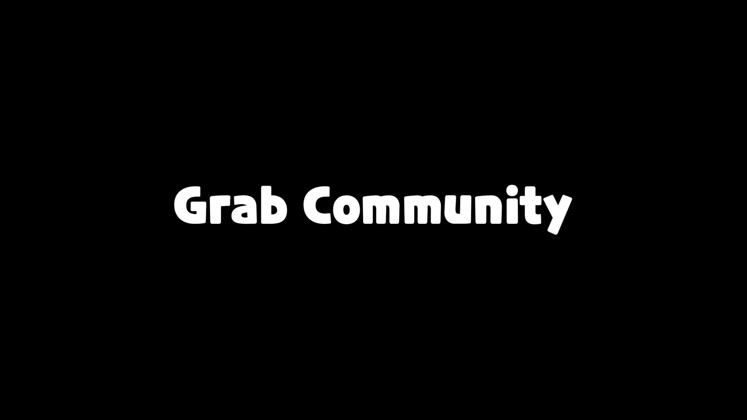 Шрифт GRAB COMMUNITY
