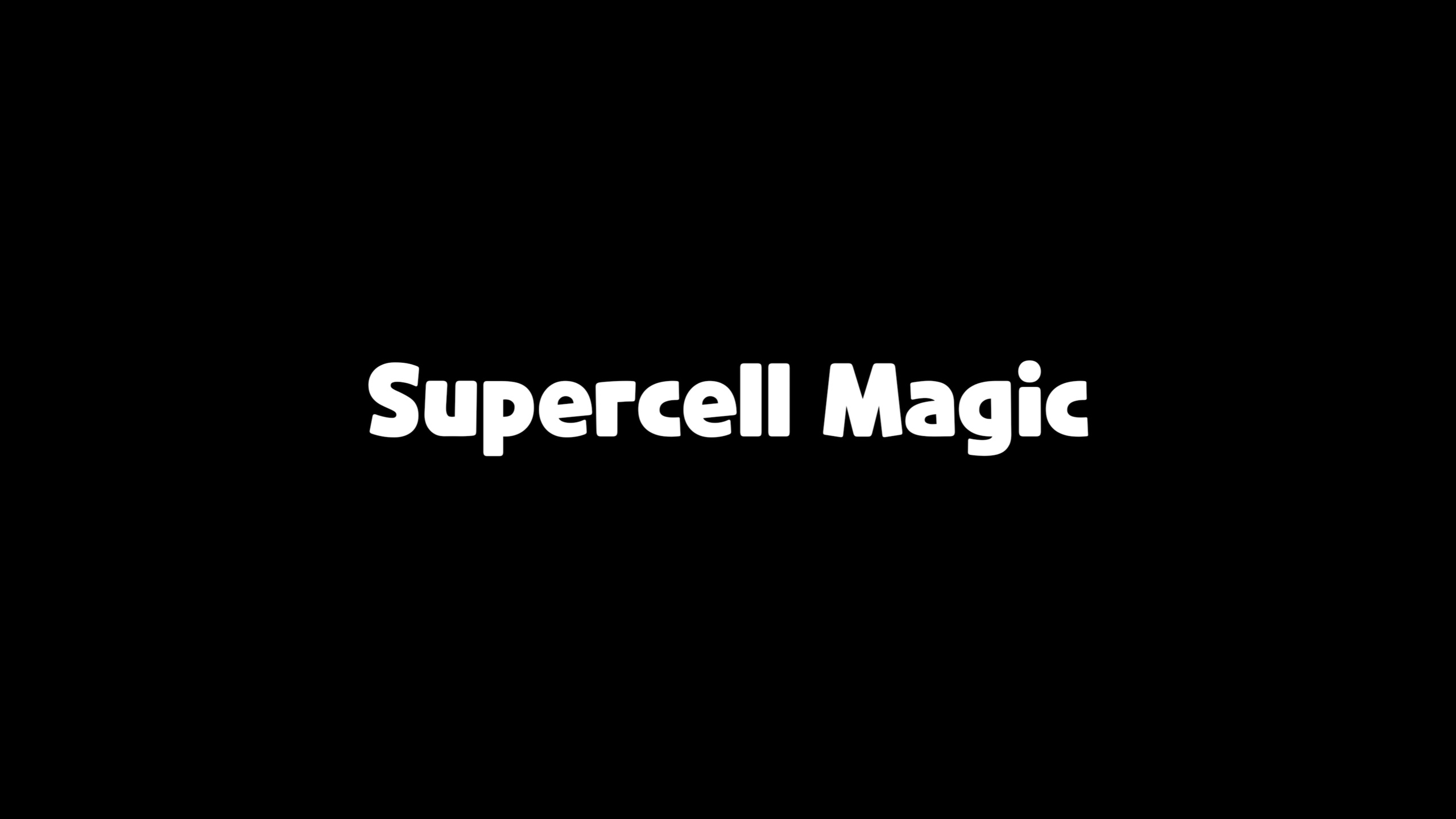 Шрифт SUPERCELL MAGIC