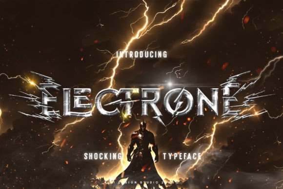 Шрифт Electrone