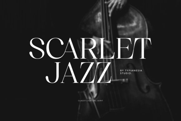 Шрифт Scarlet Jazz