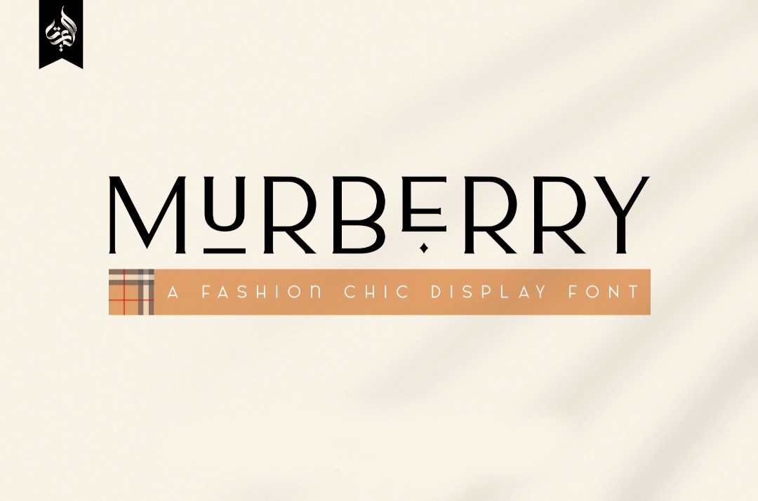 Шрифт Murberry