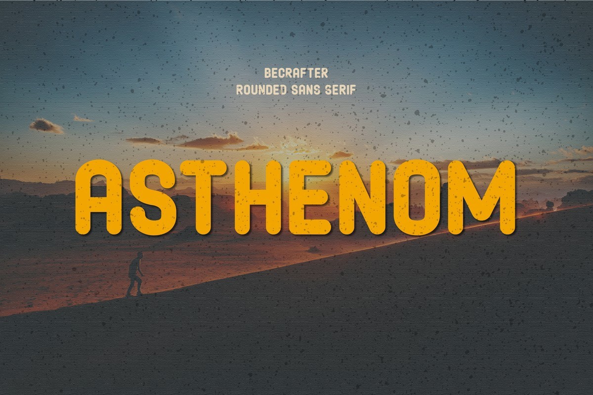 Шрифт Asthenom Rounded