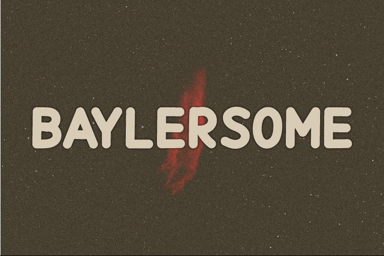 Шрифт Baylersome