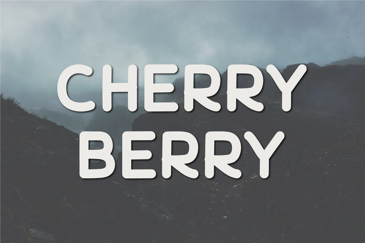 Шрифт Cherry Berry