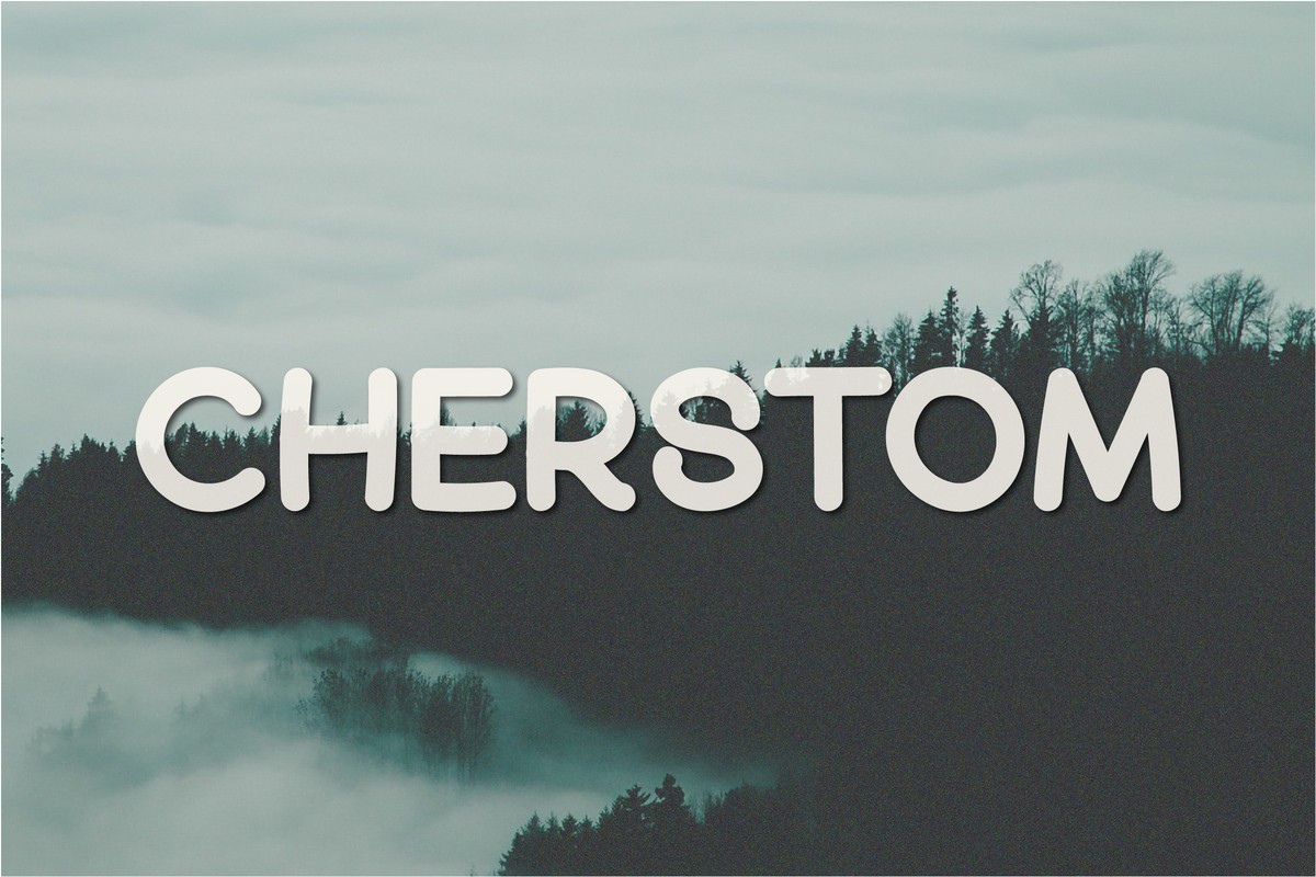 Шрифт Cherstom