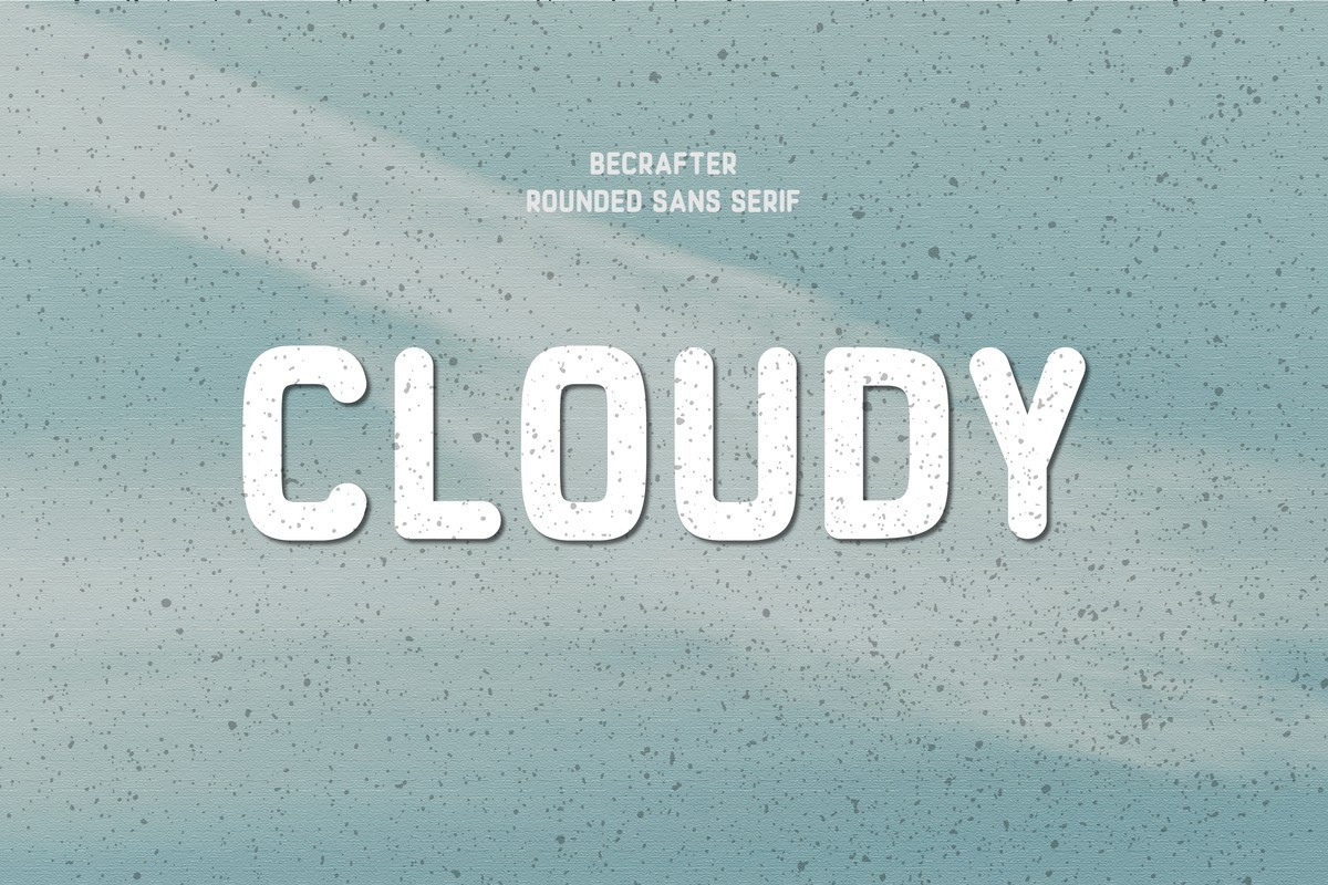 Шрифт Cloudy Rounded